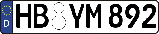 HB-YM892