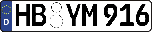 HB-YM916