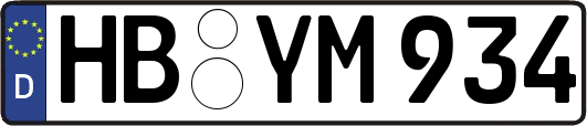 HB-YM934