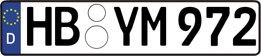 HB-YM972