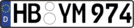 HB-YM974