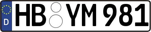 HB-YM981