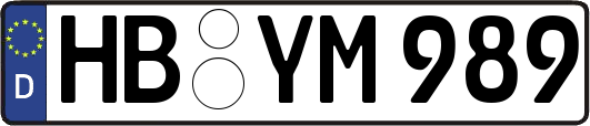 HB-YM989