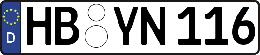 HB-YN116