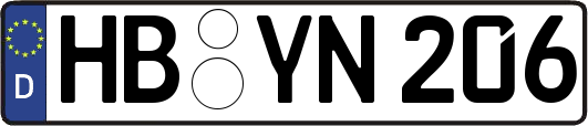 HB-YN206