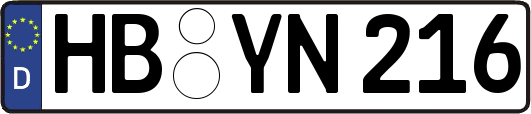 HB-YN216
