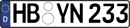 HB-YN233