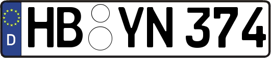 HB-YN374