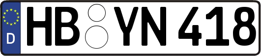 HB-YN418