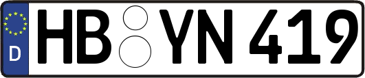 HB-YN419