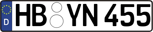 HB-YN455