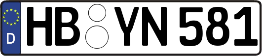 HB-YN581