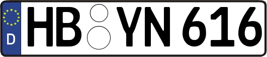 HB-YN616