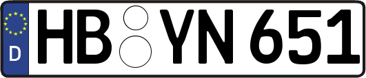HB-YN651