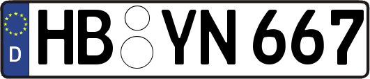HB-YN667