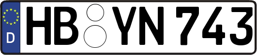 HB-YN743