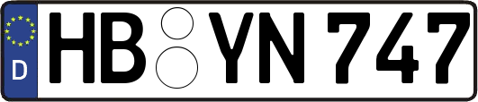 HB-YN747