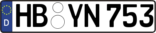 HB-YN753
