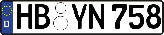 HB-YN758