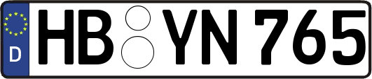 HB-YN765