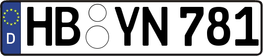 HB-YN781