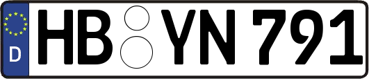 HB-YN791