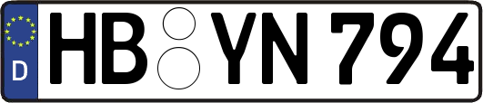 HB-YN794