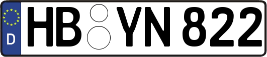 HB-YN822