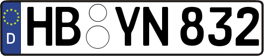 HB-YN832