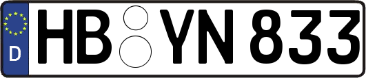 HB-YN833