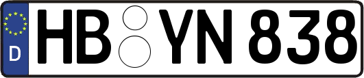 HB-YN838