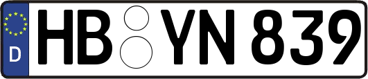 HB-YN839