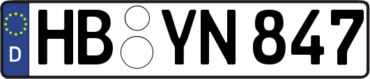 HB-YN847