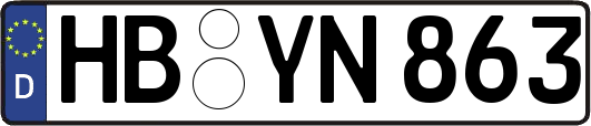 HB-YN863