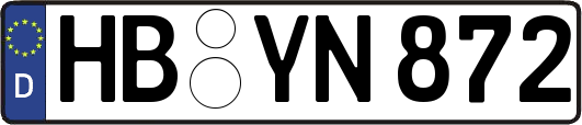 HB-YN872