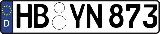 HB-YN873