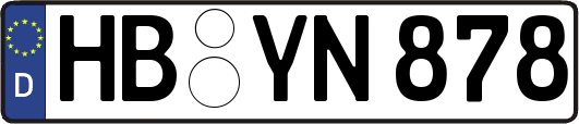 HB-YN878