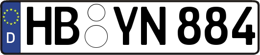HB-YN884