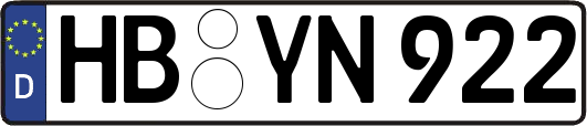 HB-YN922