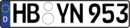 HB-YN953