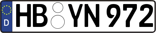 HB-YN972