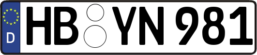 HB-YN981