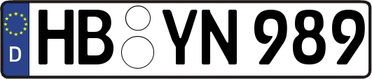HB-YN989