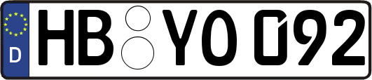 HB-YO092