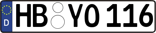 HB-YO116