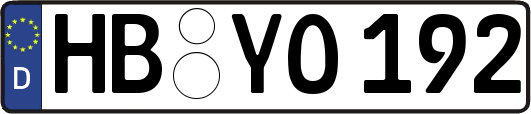 HB-YO192