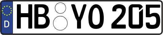 HB-YO205