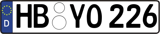 HB-YO226