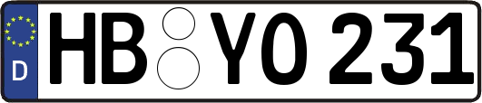 HB-YO231