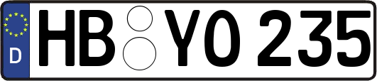 HB-YO235